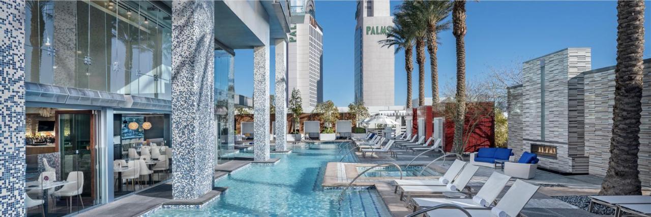Huge Modern Luxury 17 Floor Panoramic Corner Suite With Open Balcony Las Vegas Bagian luar foto